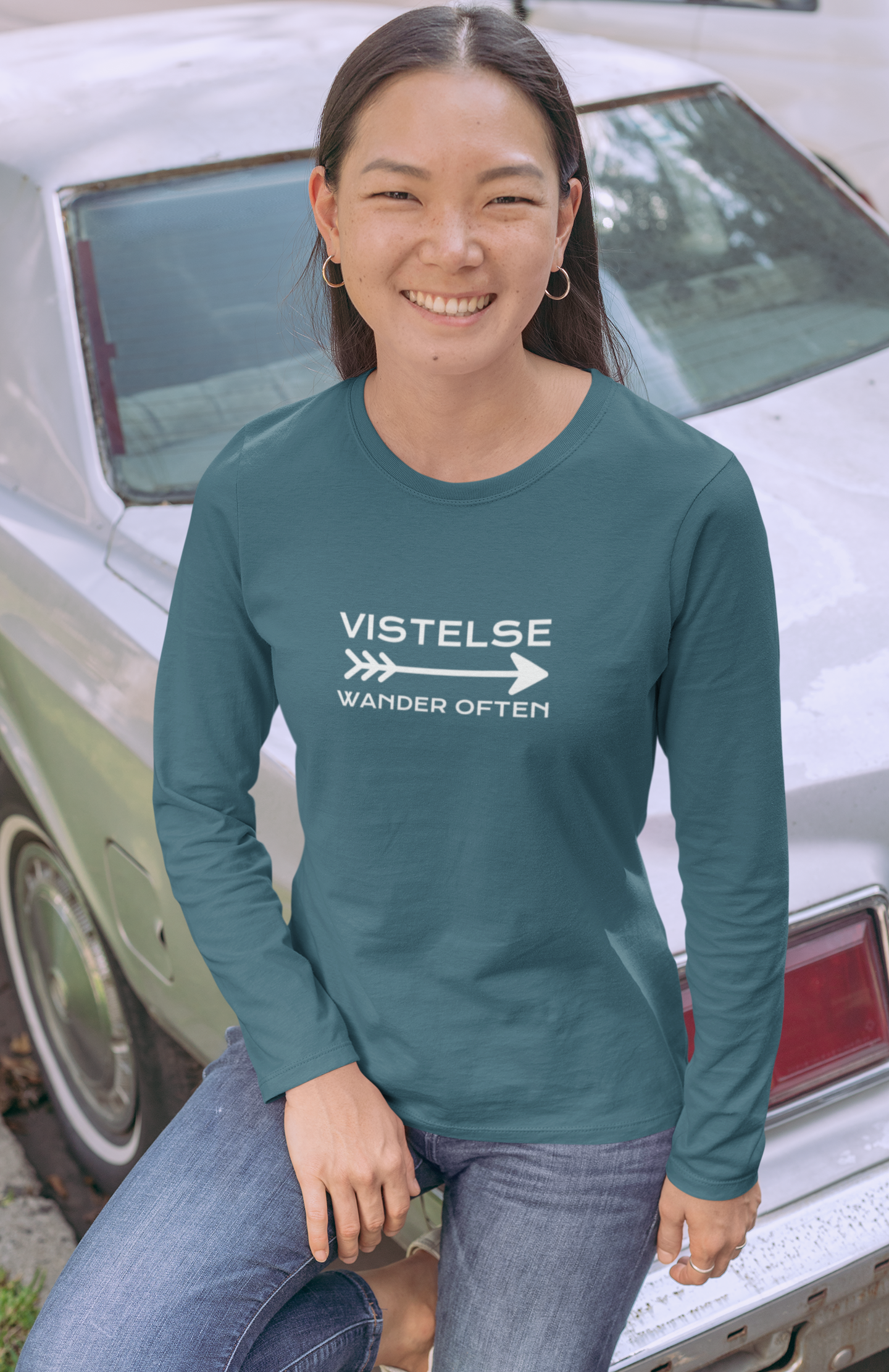 VISTELSE Wander Often Unisex Long Sleeve Tee