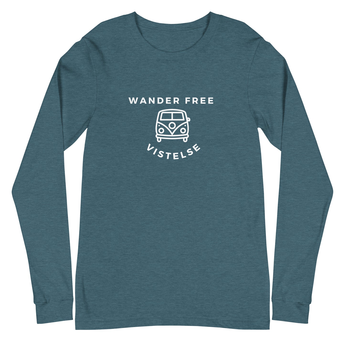 VISTELSE Wander Free Camper Unisex Long Sleeve Tee