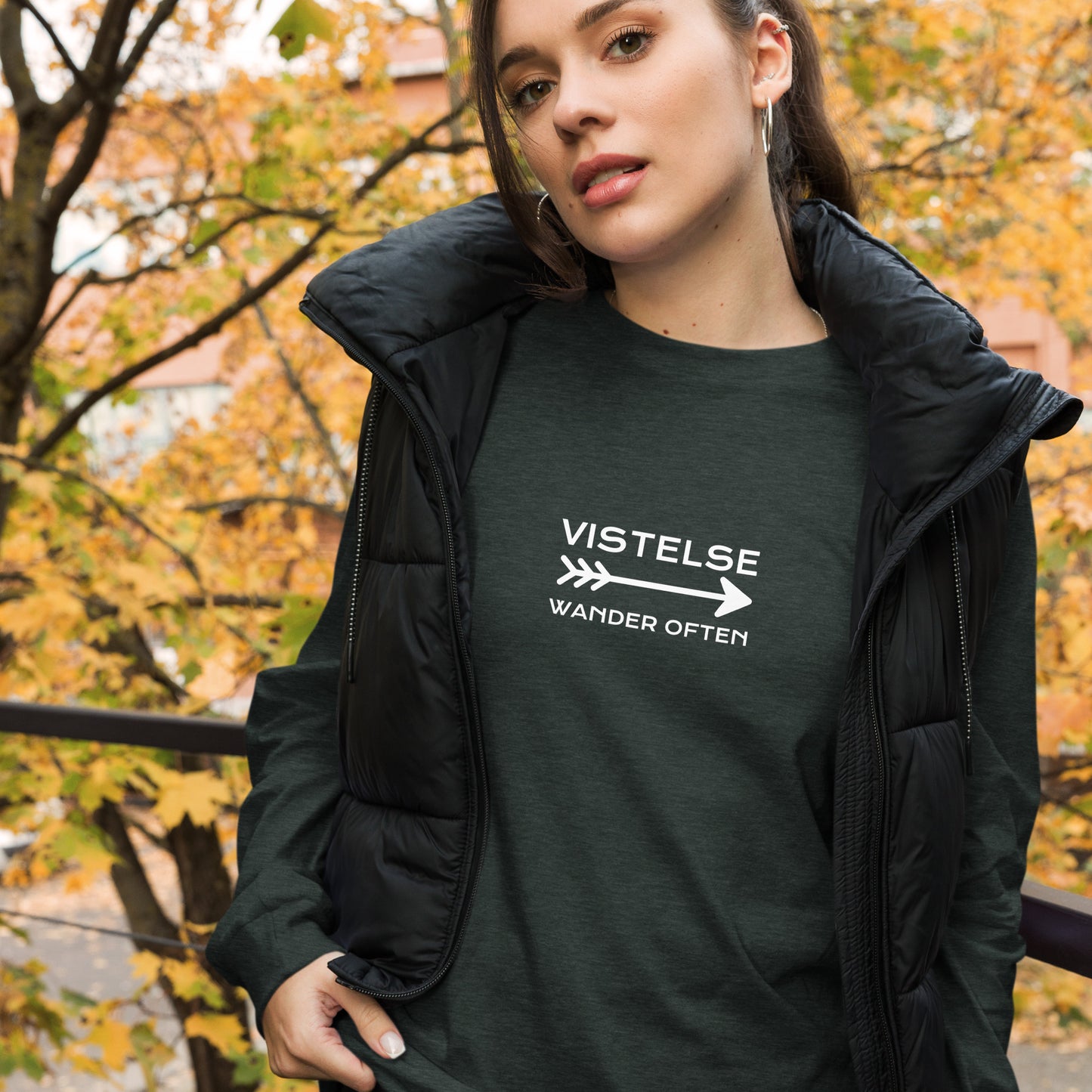 VISTELSE Wander Often Unisex Long Sleeve Tee