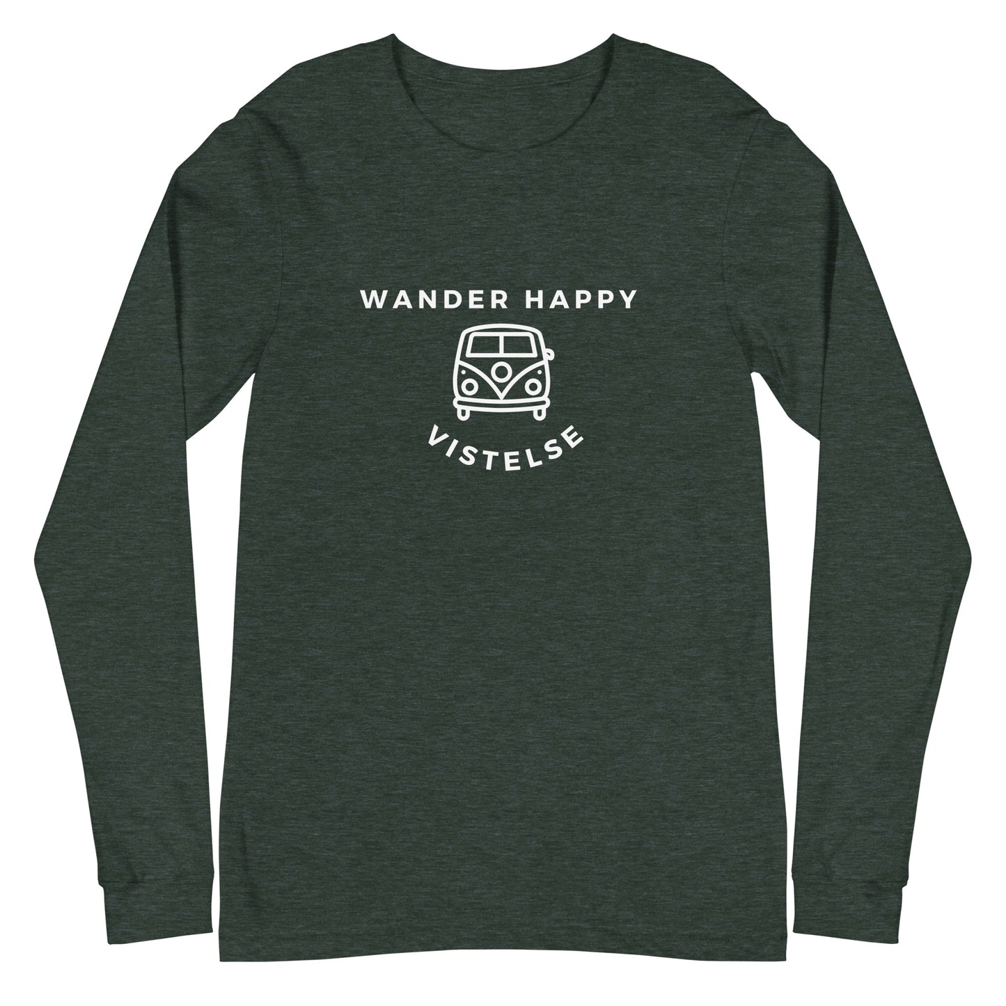 VISTELSE Wander Happy Camper Unisex Long Sleeve Tee