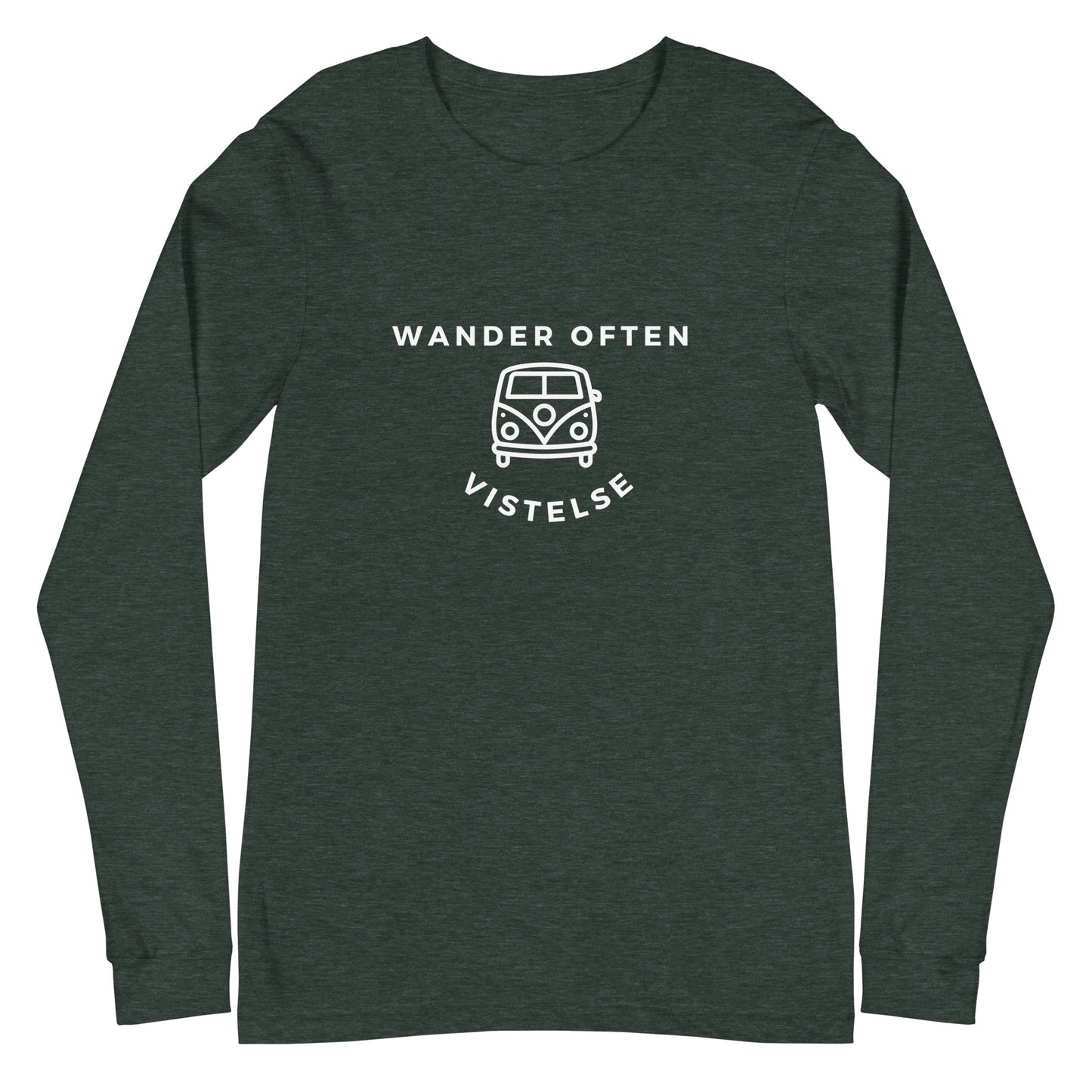 VISTELSE Wander Often Camper Unisex Long Sleeve Tee