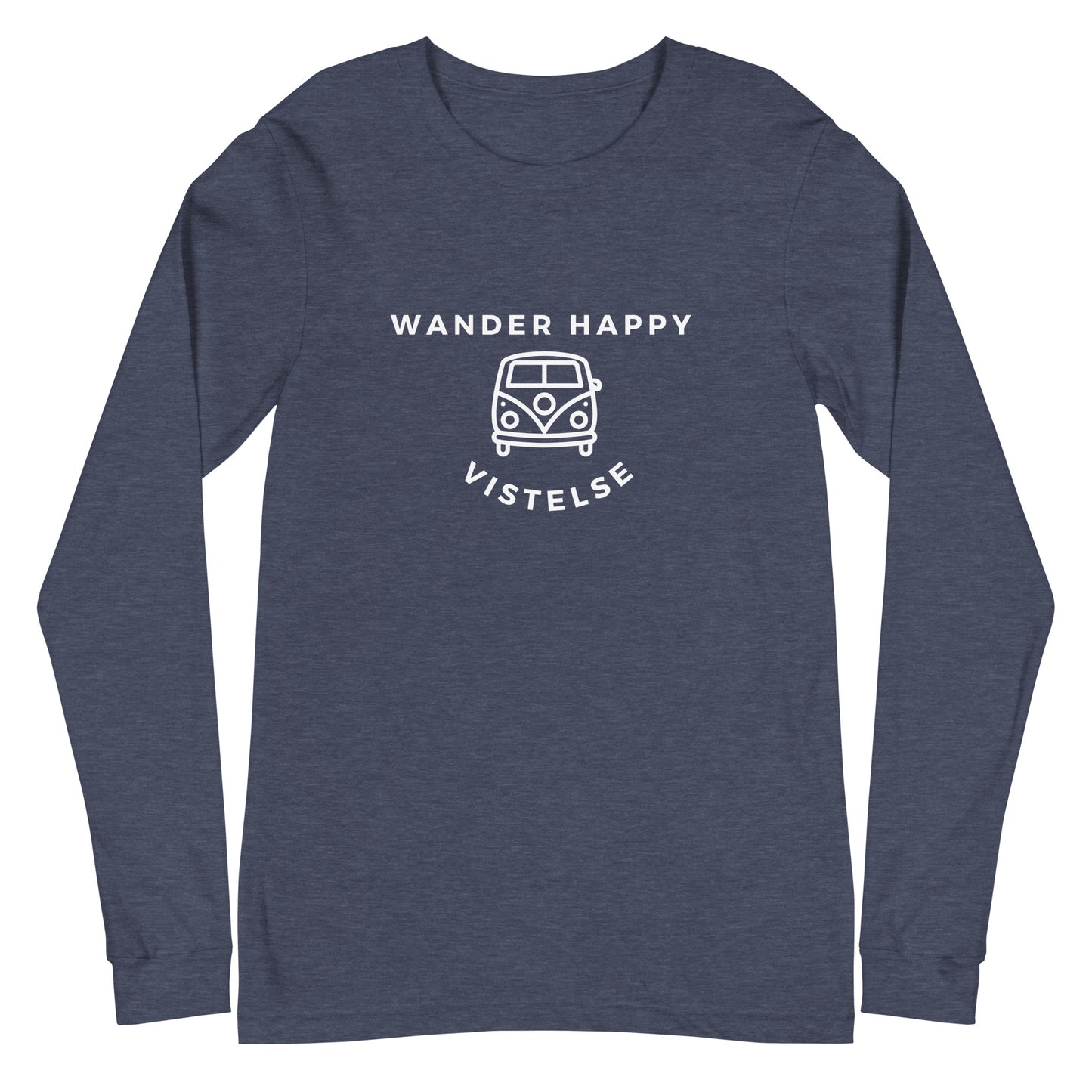 VISTELSE Wander Happy Camper Unisex Long Sleeve Tee