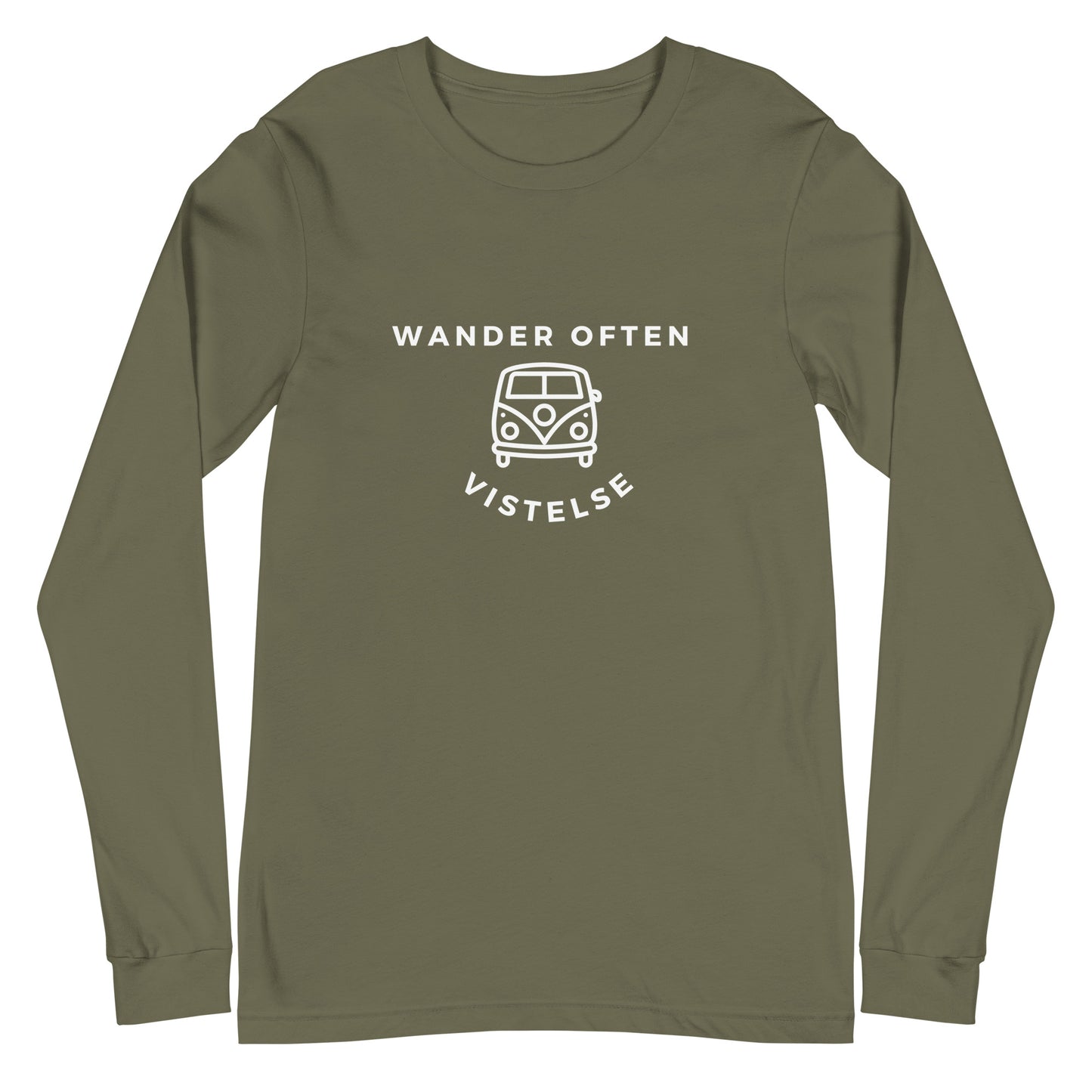 VISTELSE Wander Often Camper Unisex Long Sleeve Tee