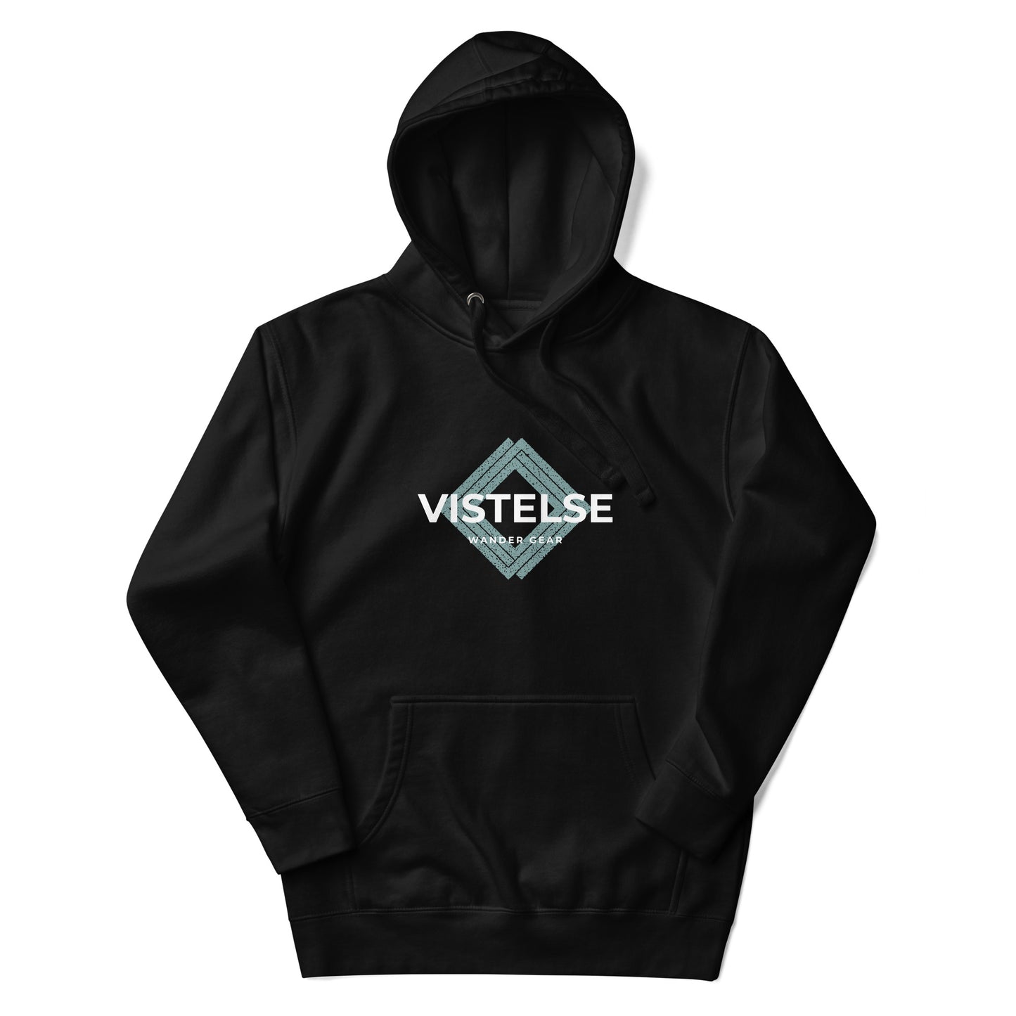 VISTELSE Wander Gear Sea Foam and White Unisex Hoodie