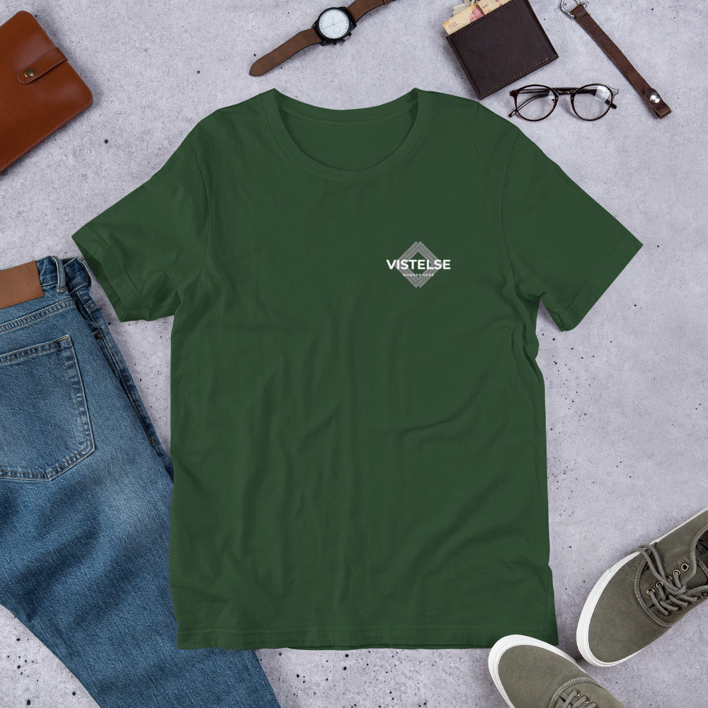 VISTELSE Wander Gear Grey White Unisex T-Shirt