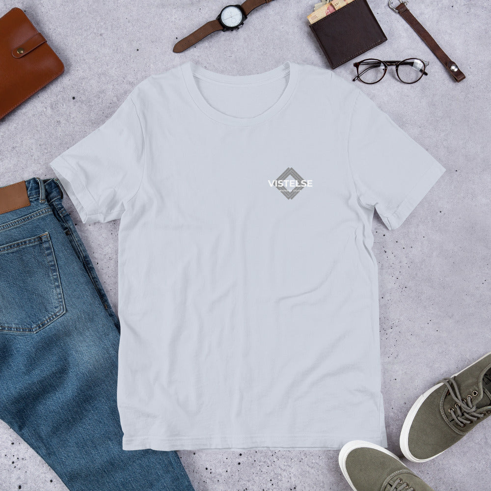 VISTELSE Wander Gear Grey White Unisex T-Shirt
