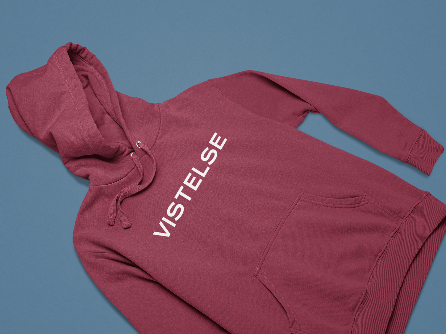 VISTELSE Logo Embroidered Unisex Hoodie