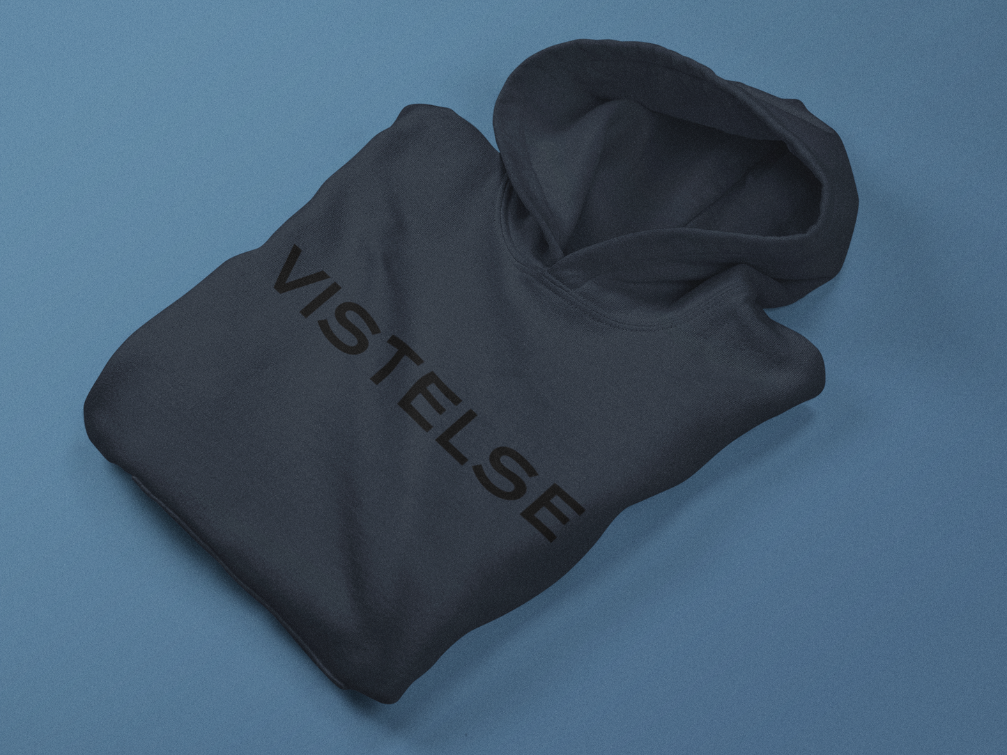 VISTELSE Shadow Logo Embroidered Unisex Hoodie