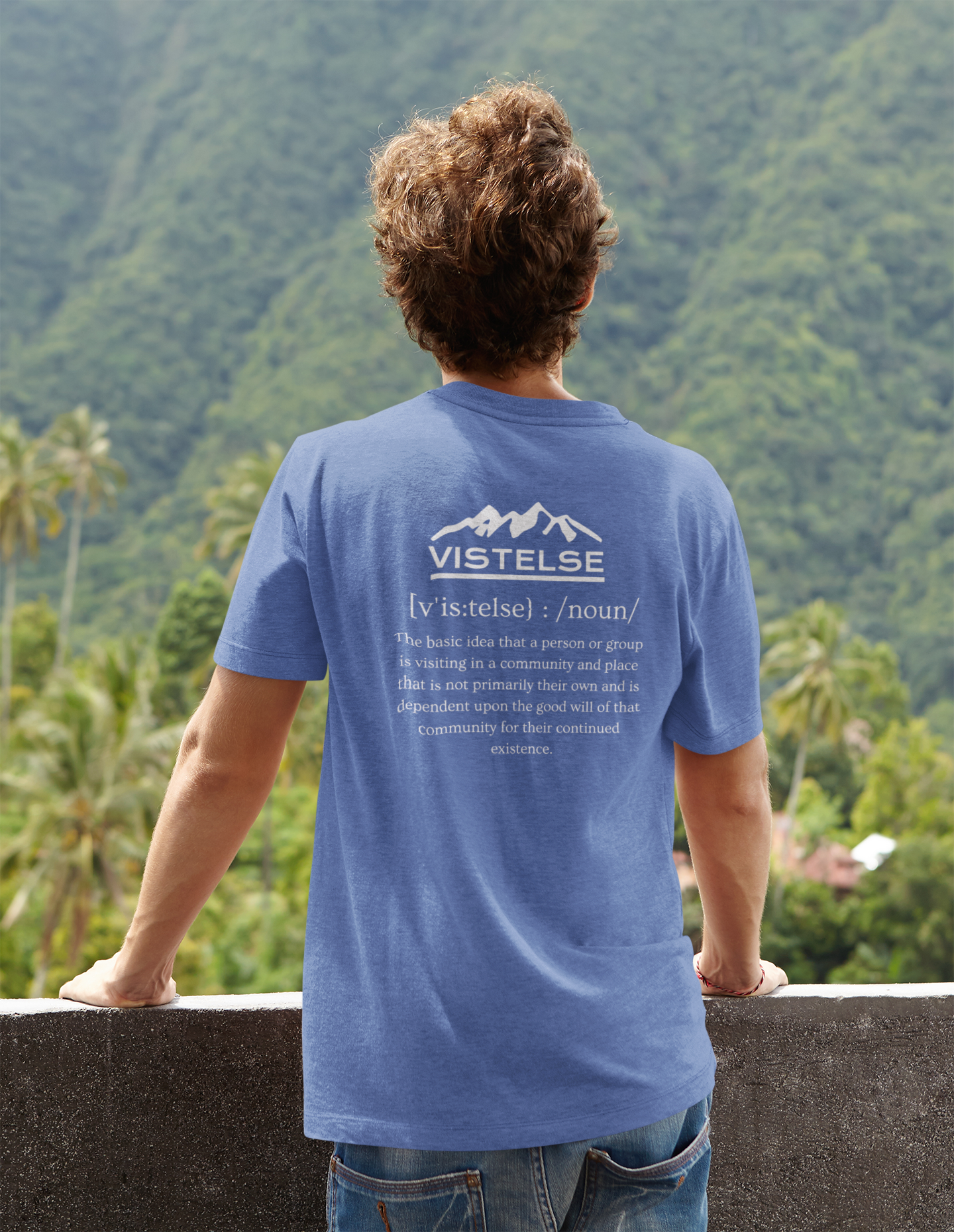 VISTELSE Mountains Definition Unisex T-Shirt