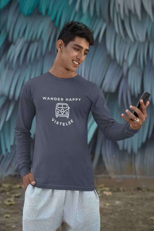 VISTELSE Wander Happy Camper Unisex Long Sleeve Tee