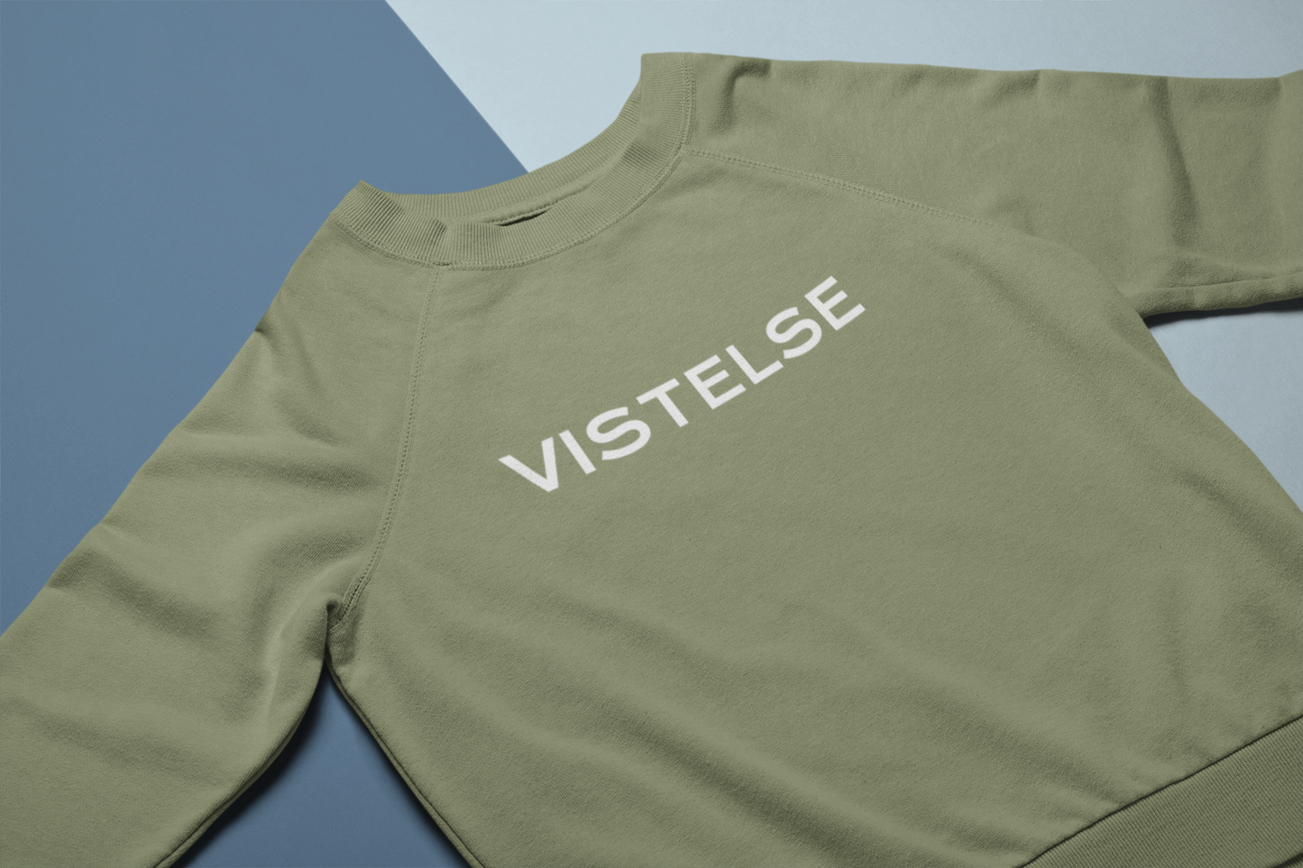 VISTELSE Logo Embroidered Unisex Crew Sweatshirt