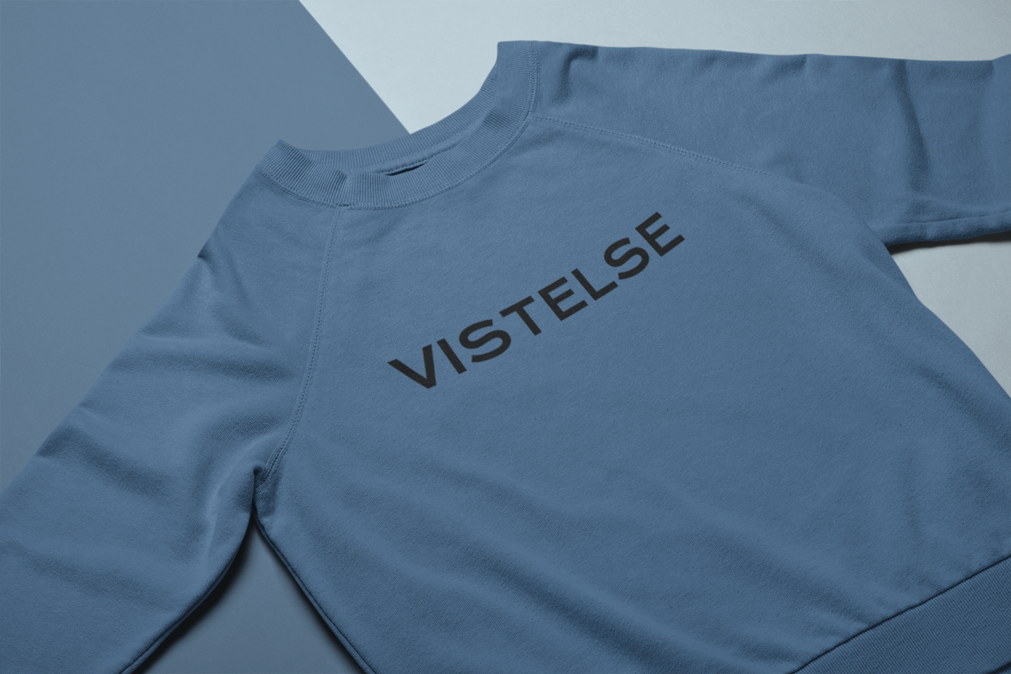 VISTELSE Embroidered Shadow Logo Unisex Sweatshirt