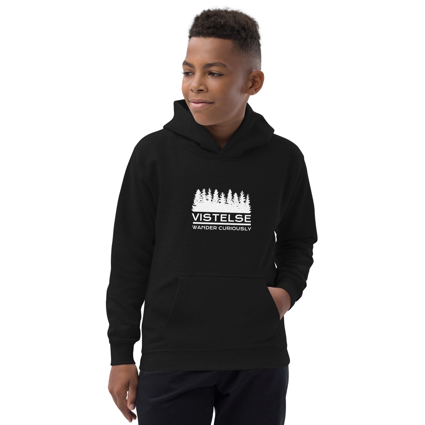 VISTELSE Wander Curiously Kids Hoodie