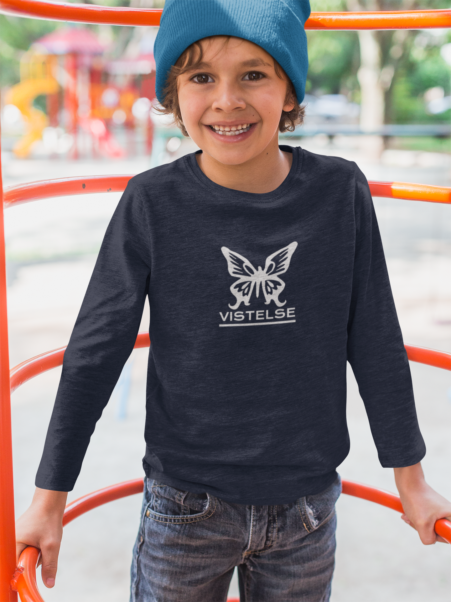 VISTELSE Butterfly Youth long sleeve tee