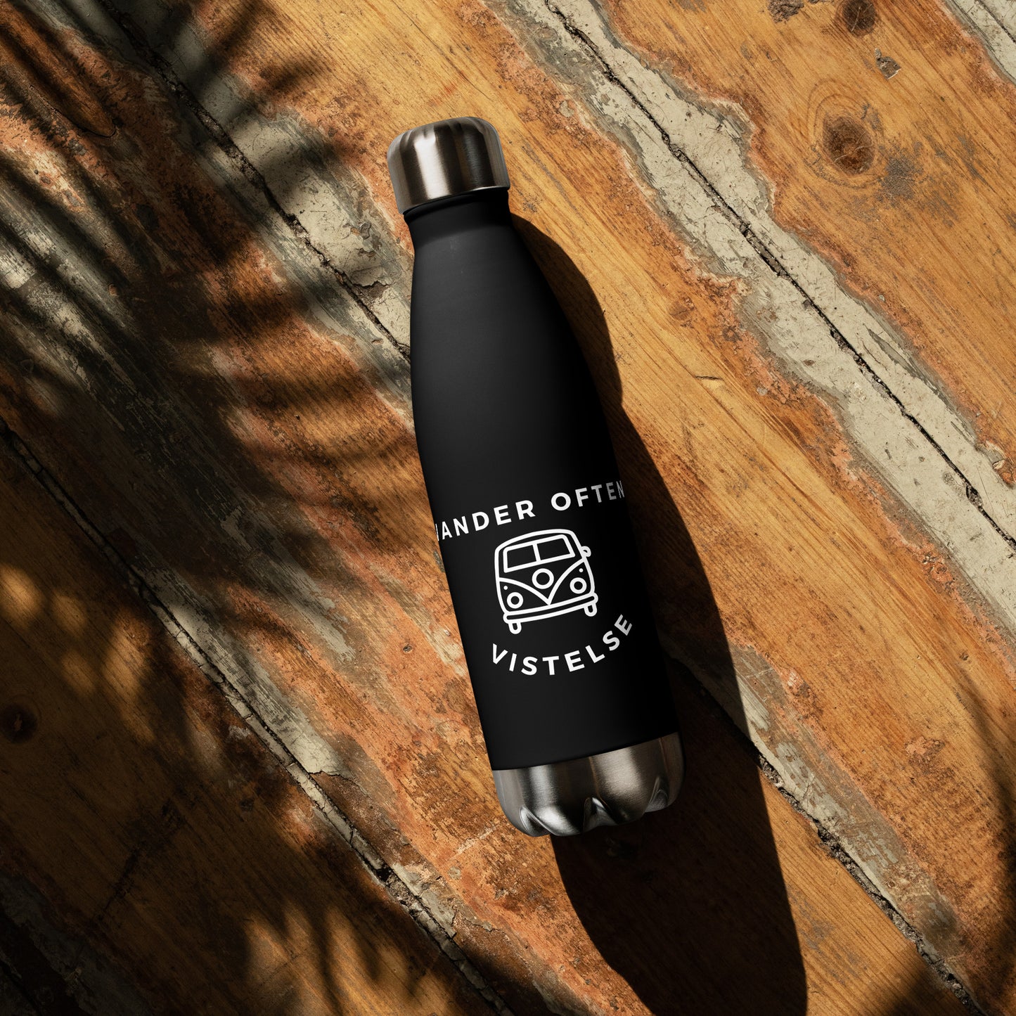 VISTELSE Wander Often Camper Stainless Steel Water Bottle