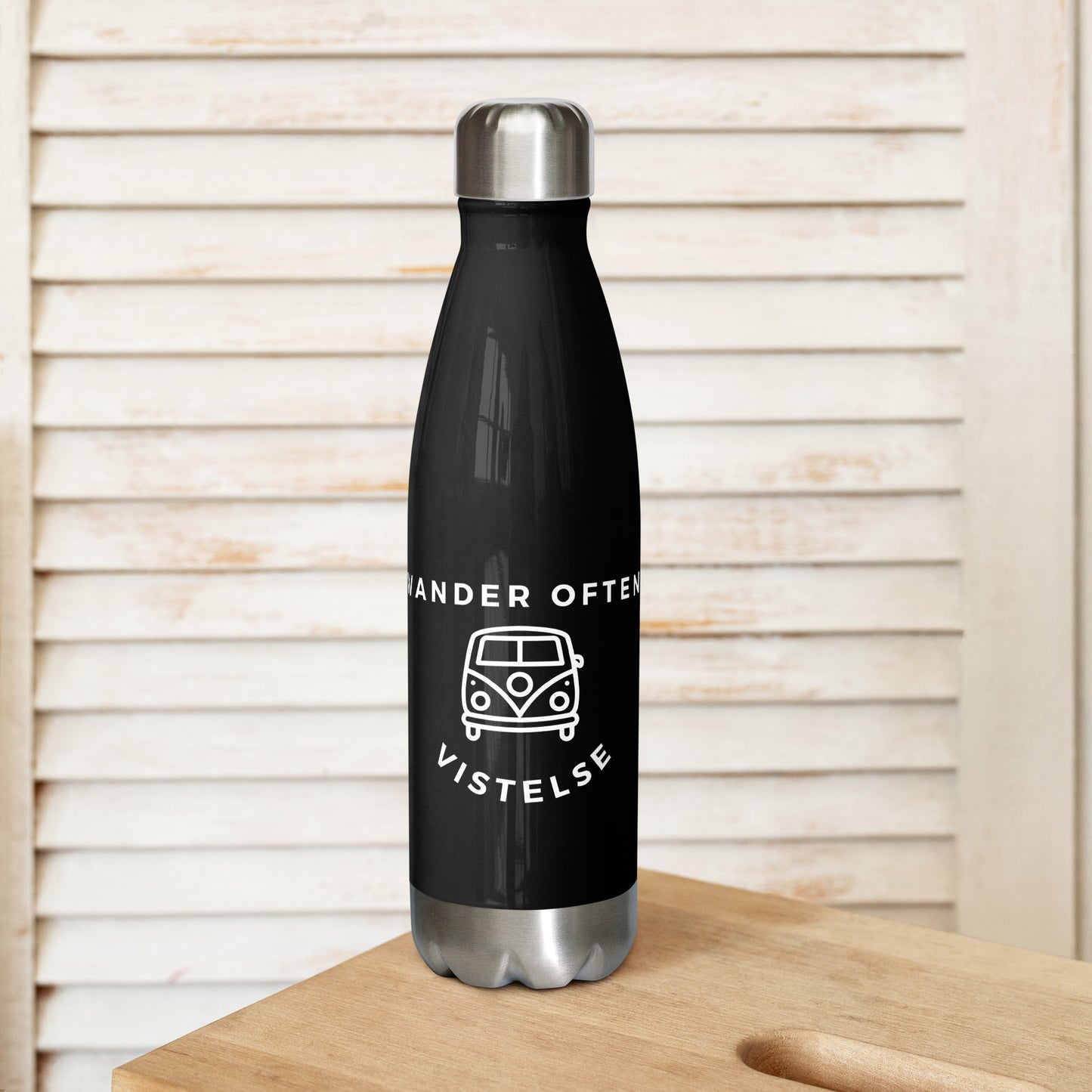 VISTELSE Wander Often Camper Stainless Steel Water Bottle