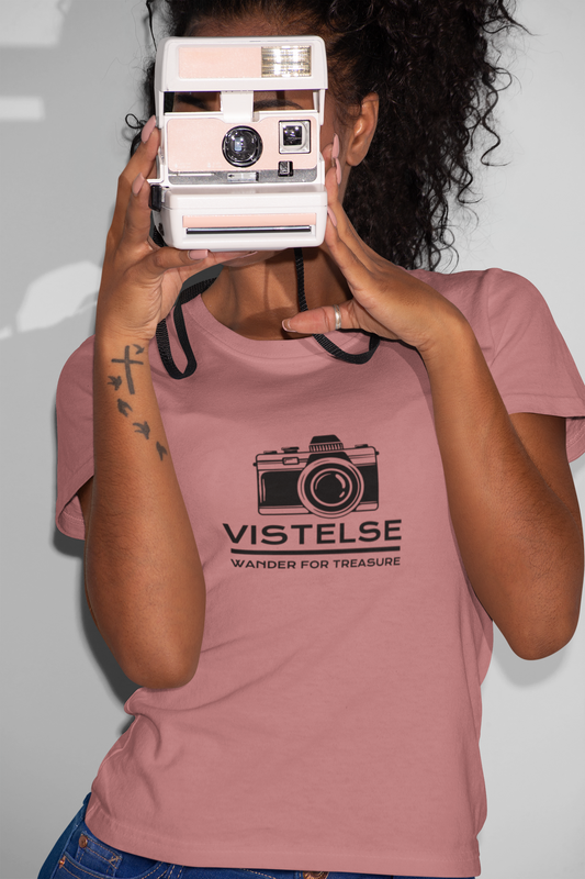 VISTELSE Wander For Treasure Black Unisex T-Shirt