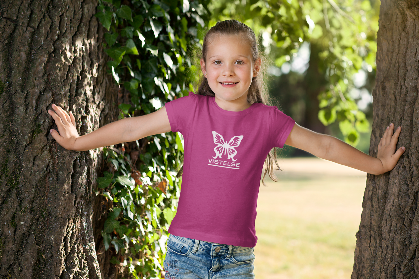 VISTELSE Butterfly Youth Short Sleeve T-Shirt