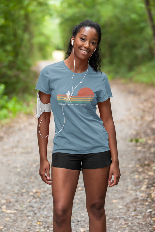 VISTELSE Wander Off The Beaten Path Run Unisex T-Shirt