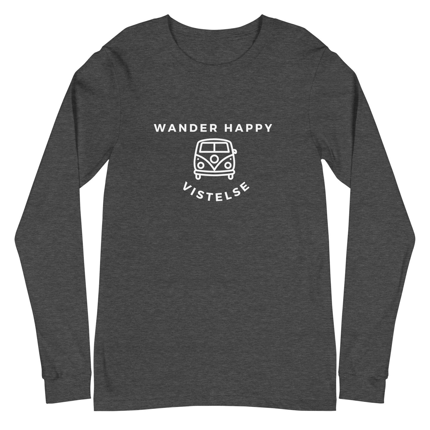 VISTELSE Wander Happy Camper Unisex Long Sleeve Tee