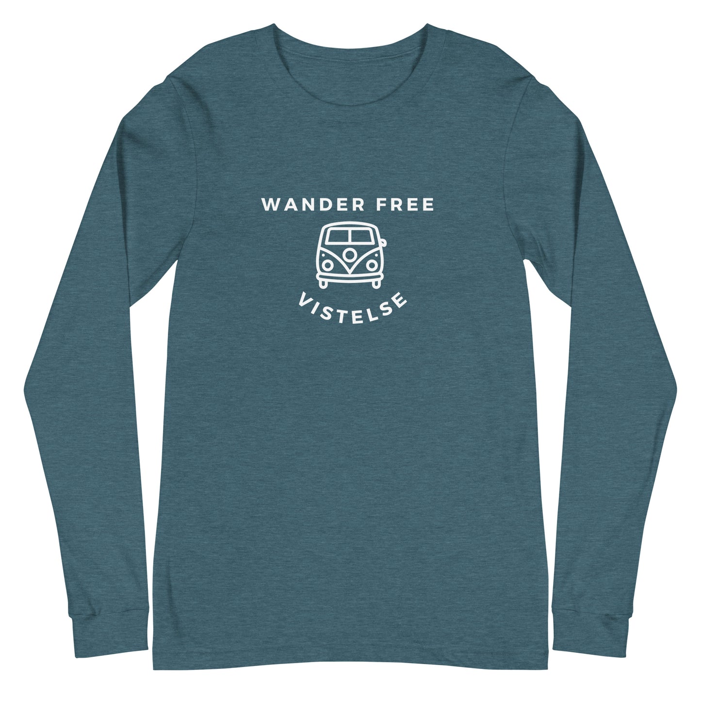 VISTELSE Wander Free Camper Unisex Long Sleeve Tee