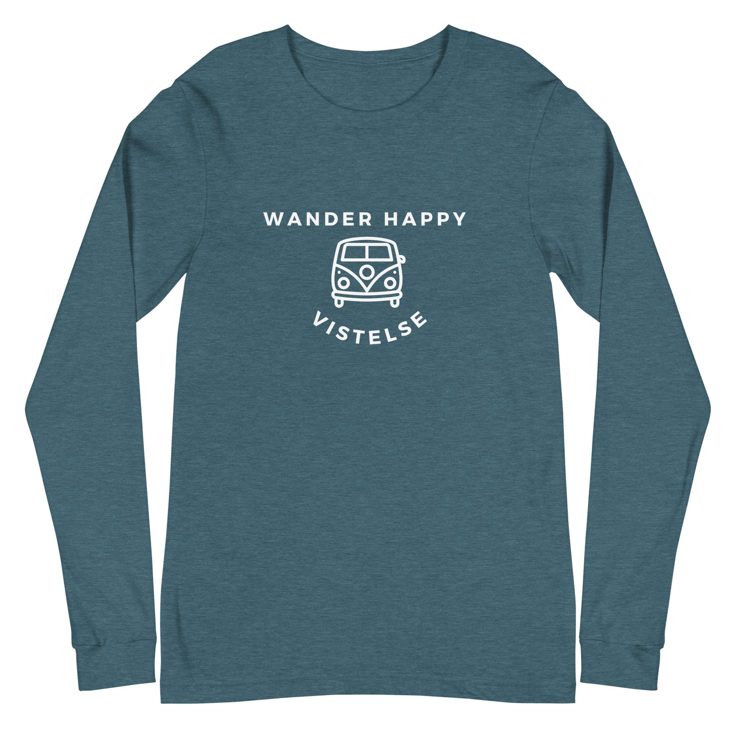 VISTELSE Wander Happy Camper Unisex Long Sleeve Tee