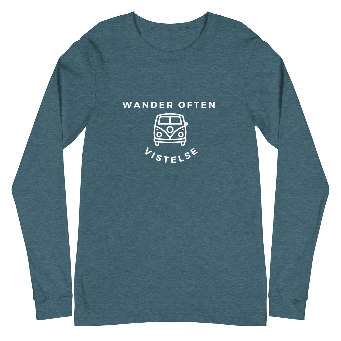 VISTELSE Wander Often Camper Unisex Long Sleeve Tee