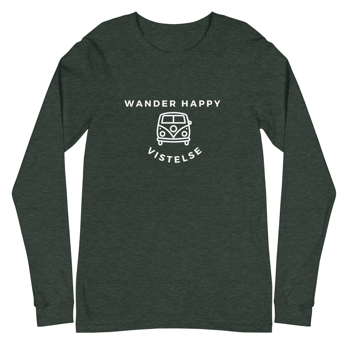 VISTELSE Wander Happy Camper Unisex Long Sleeve Tee