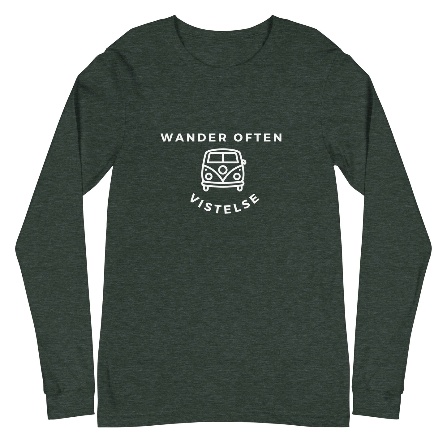 VISTELSE Wander Often Camper Unisex Long Sleeve Tee