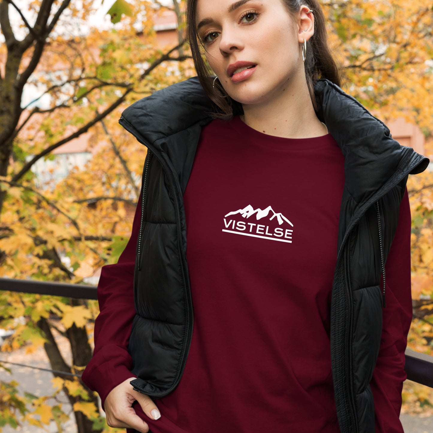 VISTELSE Mountains Unisex Long Sleeve Tee