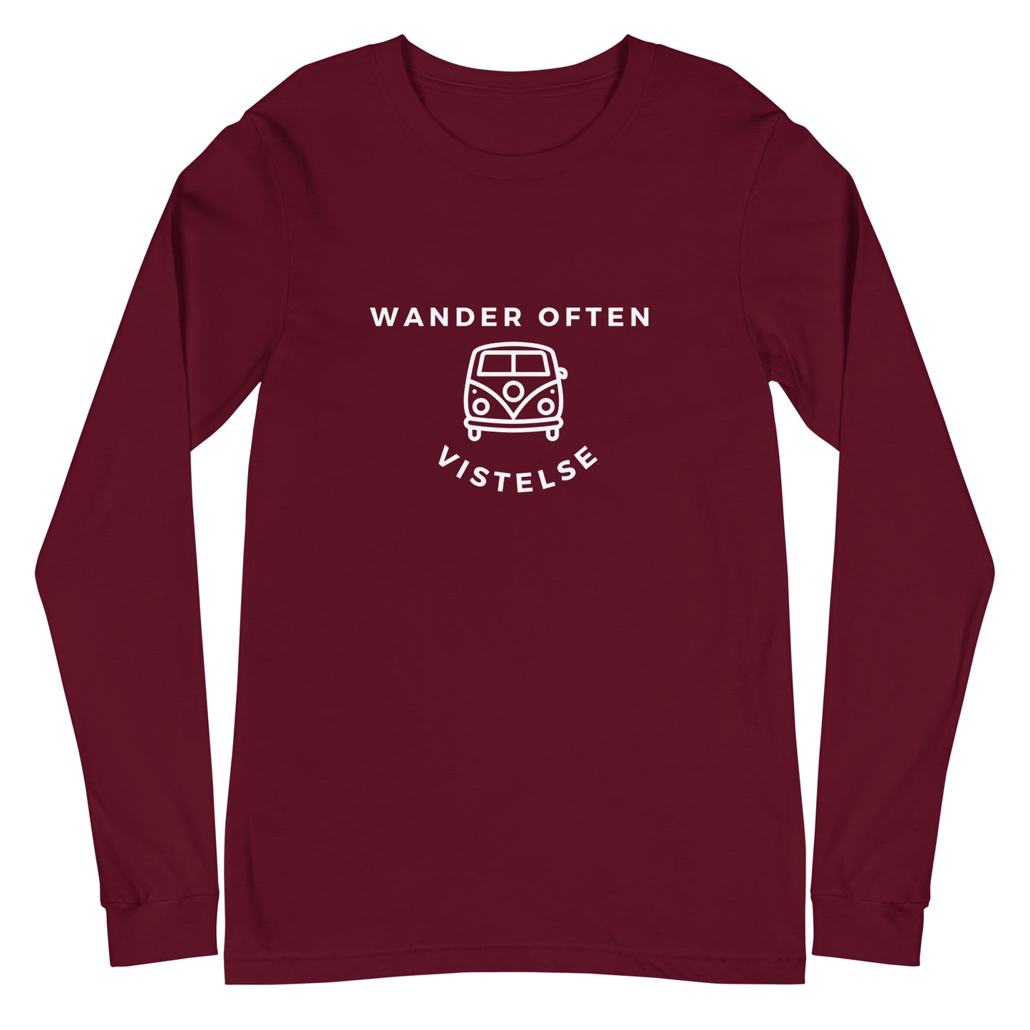 VISTELSE Wander Often Camper Unisex Long Sleeve Tee