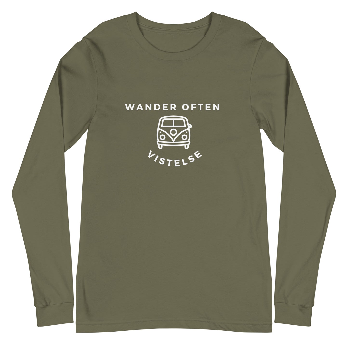 VISTELSE Wander Often Camper Unisex Long Sleeve Tee