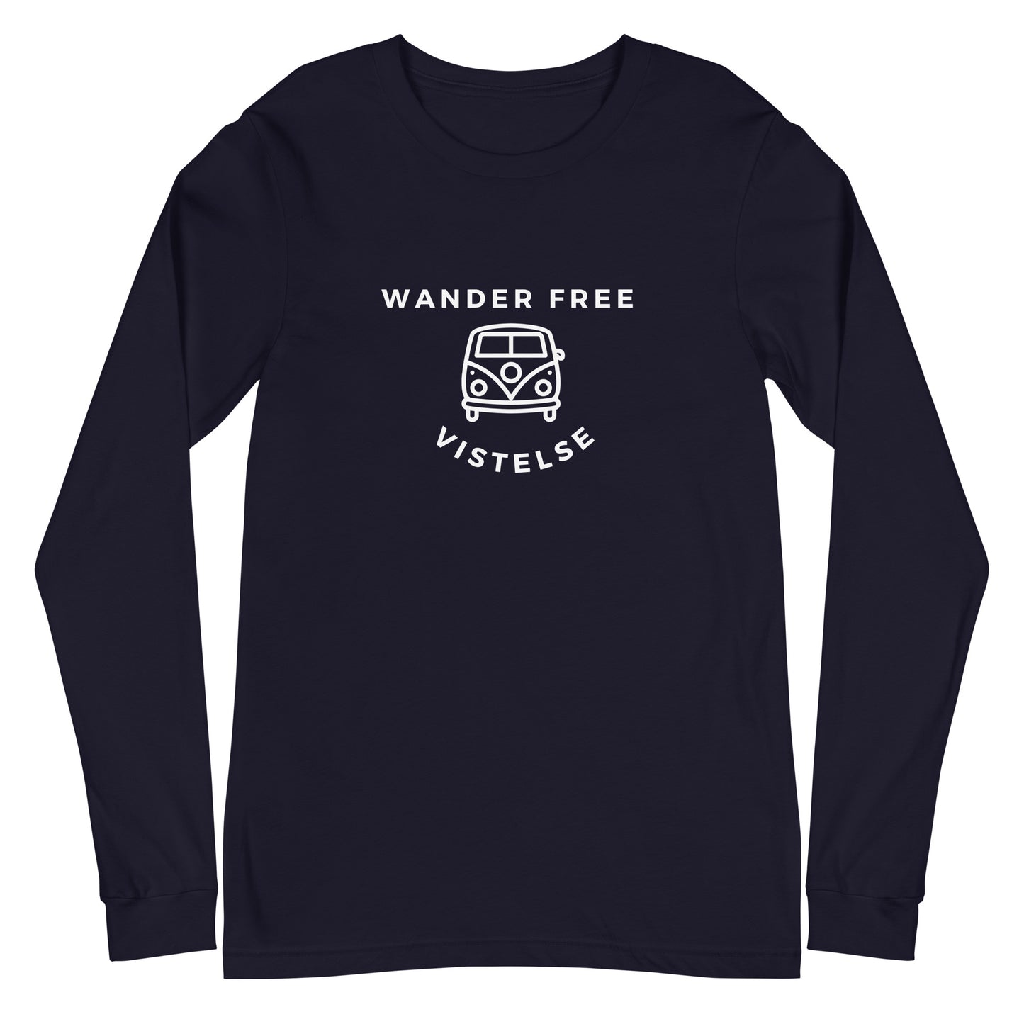 VISTELSE Wander Free Camper Unisex Long Sleeve Tee