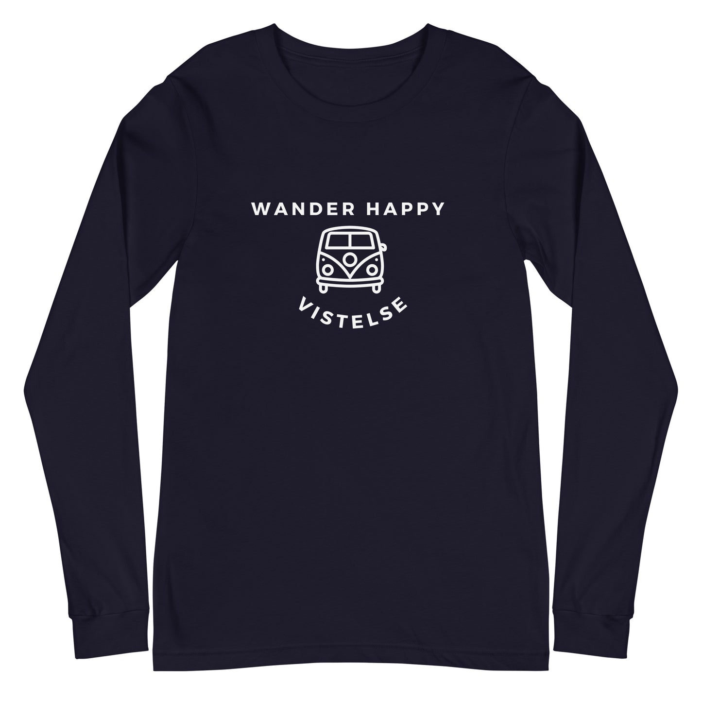 VISTELSE Wander Happy Camper Unisex Long Sleeve Tee