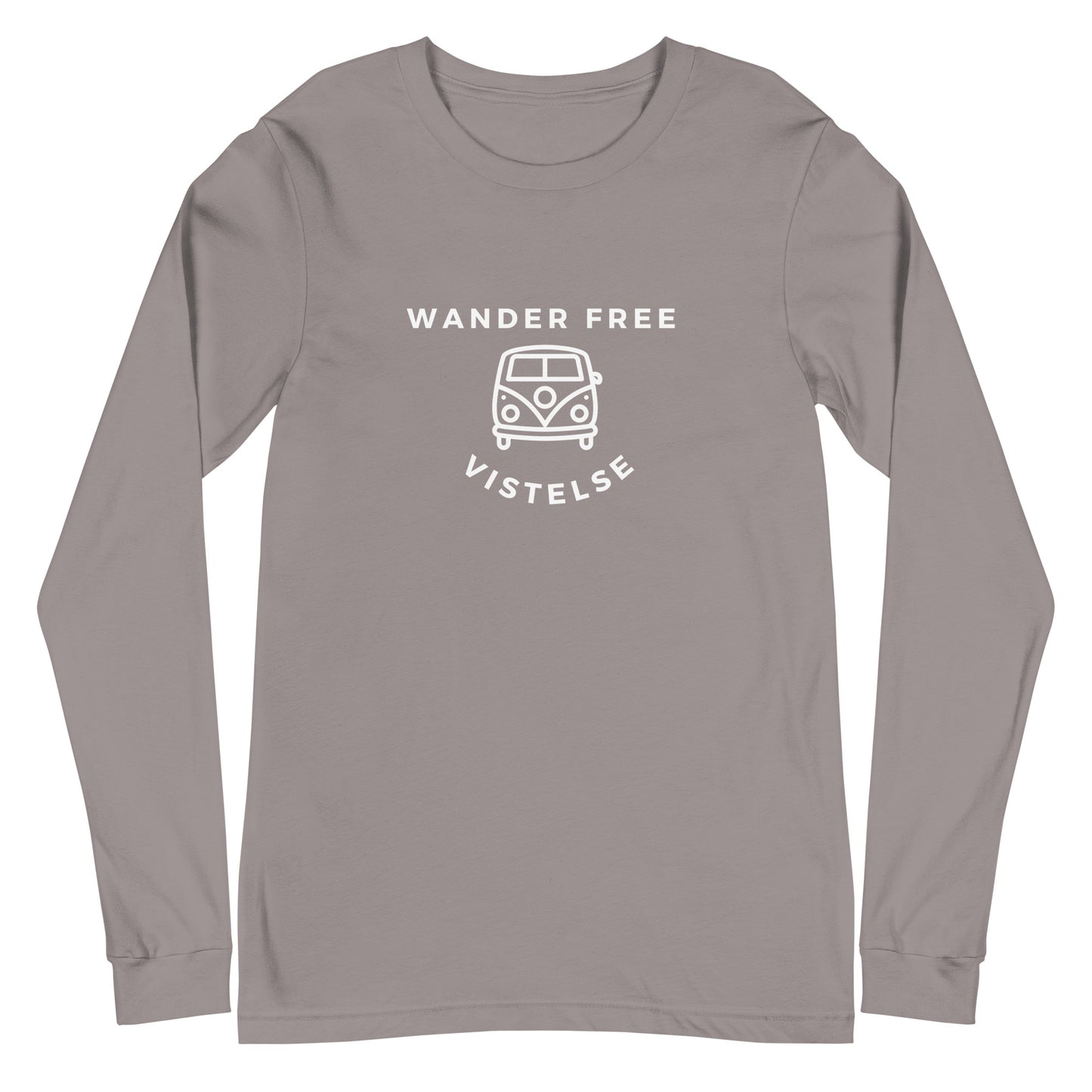 VISTELSE Wander Free Camper Unisex Long Sleeve Tee