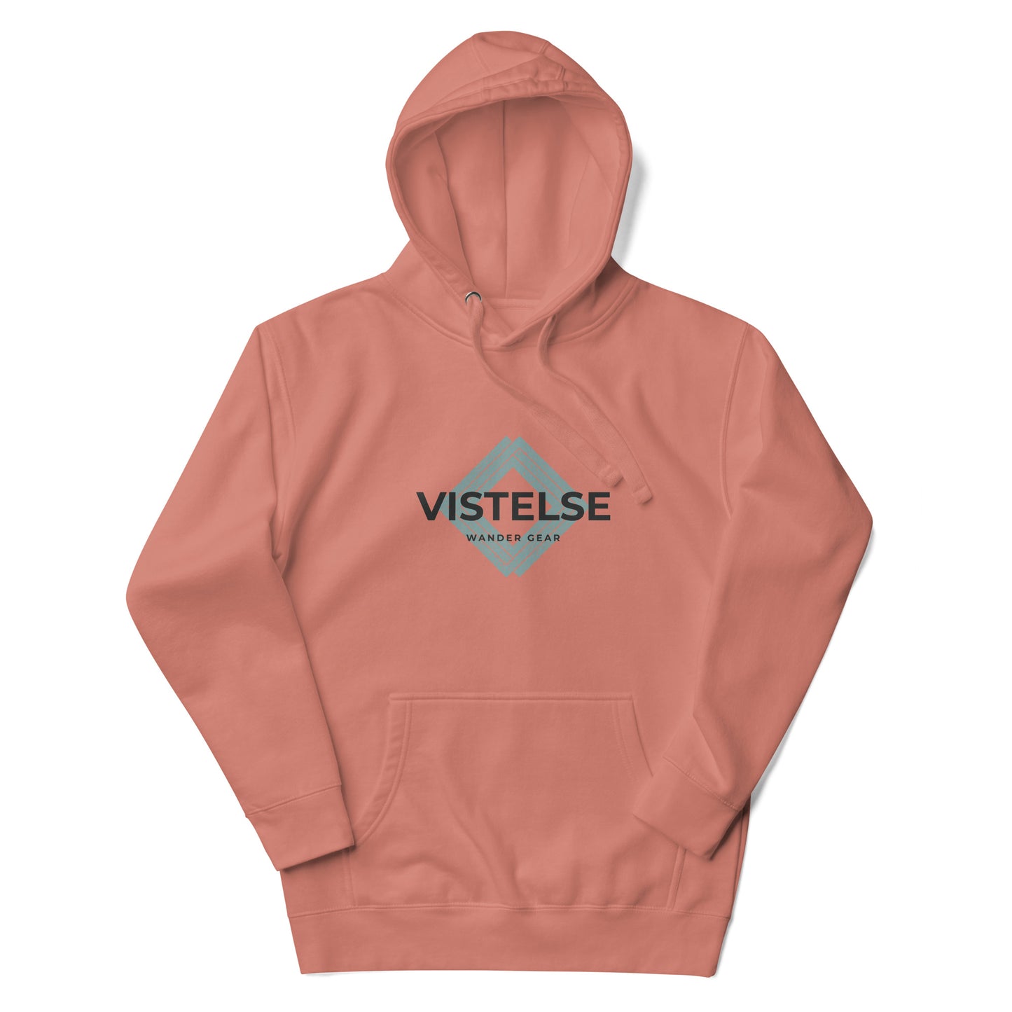 VISTELSE Wander Gear Sea Foam and Black Unisex Hoodie