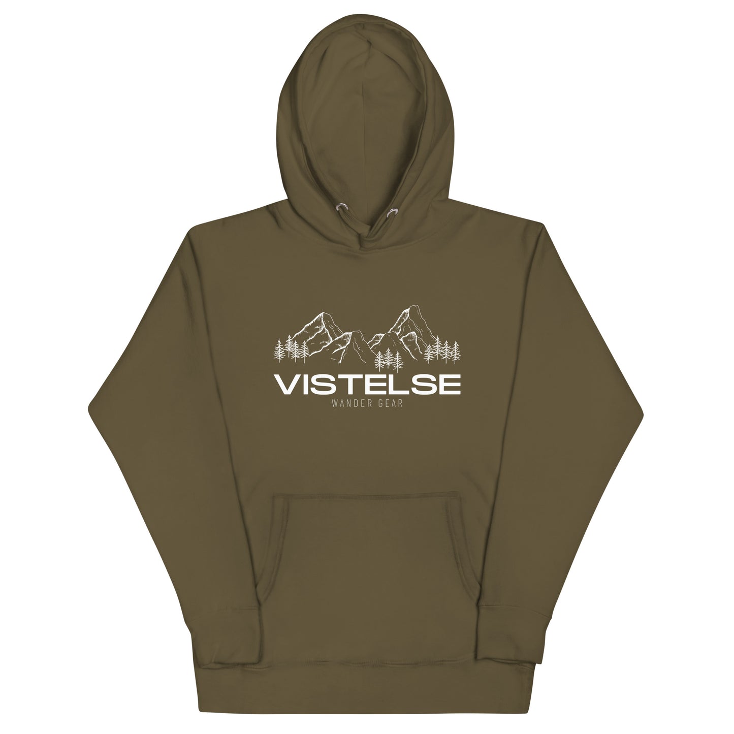 VISTELSE Wander Gear Mountains and Trees Unisex Hoodie