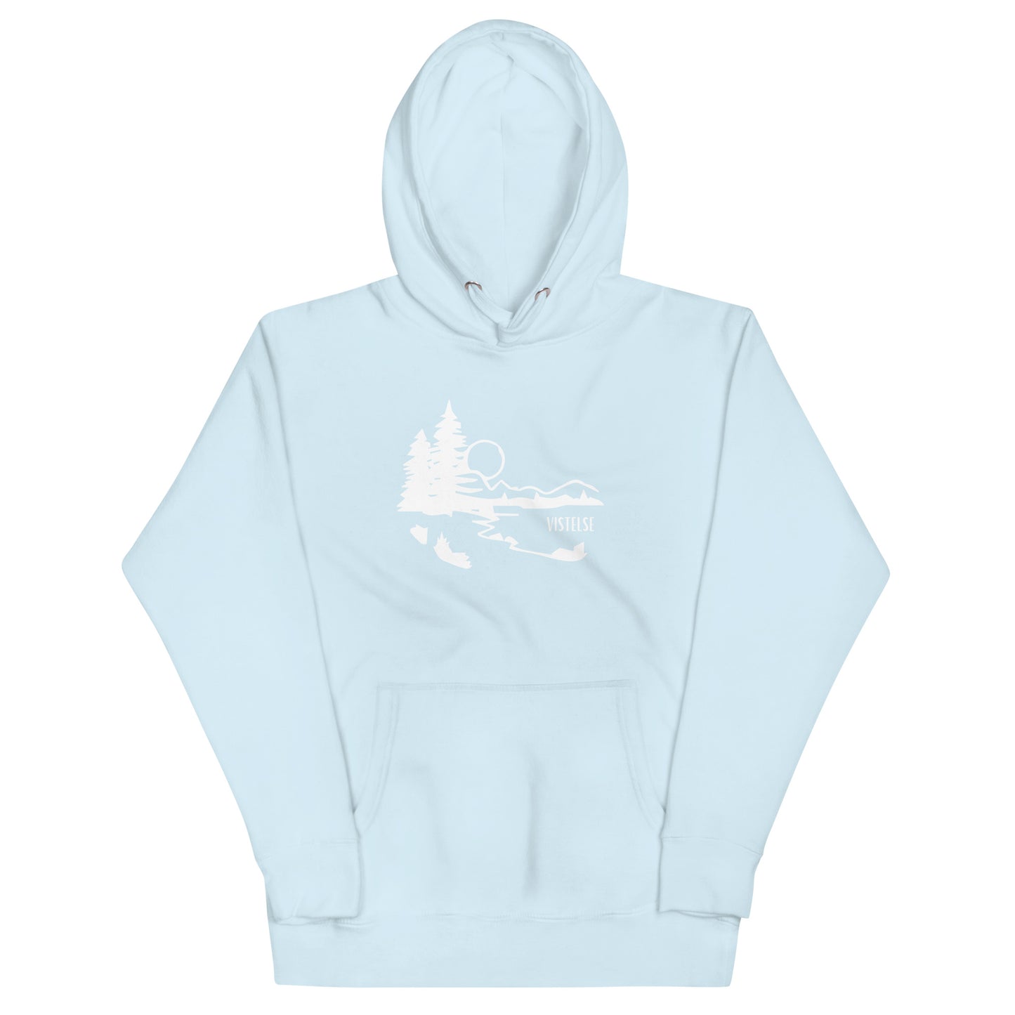 VISTELSE Mountain Lake Sunset Unisex Hoodie