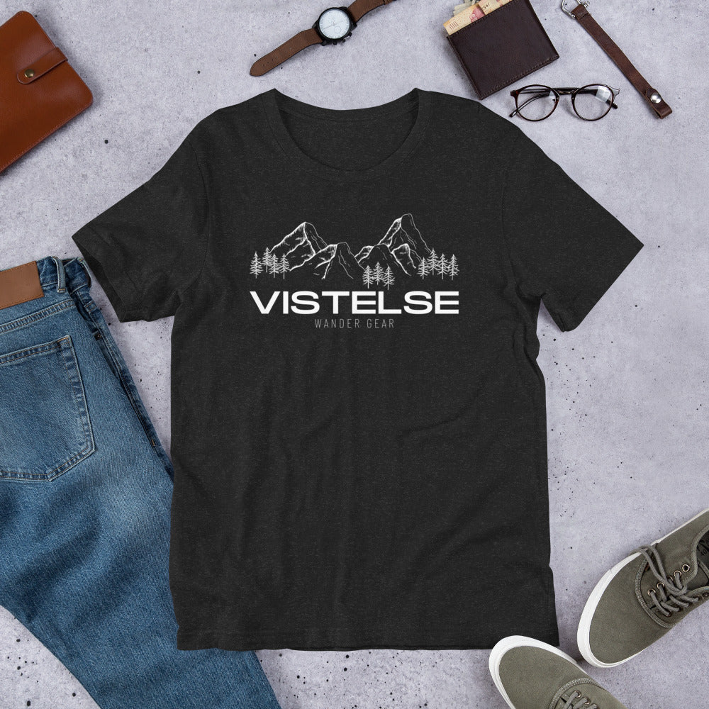 VISTELSE Wander Gear Mountains and Trees Unisex T-Shirt