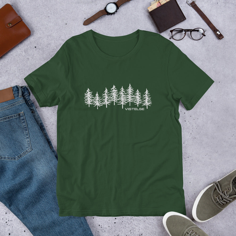 VISTELSE Pine Forest Grey Unisex T-Shirt