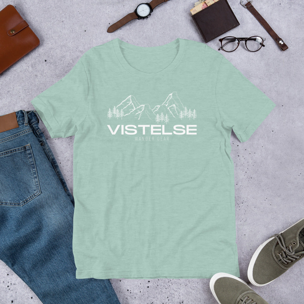 VISTELSE Wander Gear Mountains and Trees Unisex T-Shirt