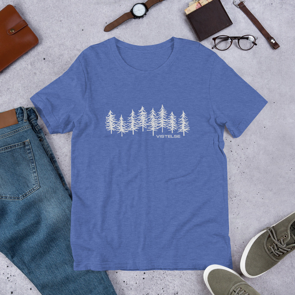 VISTELSE Pine Forest Grey Unisex T-Shirt