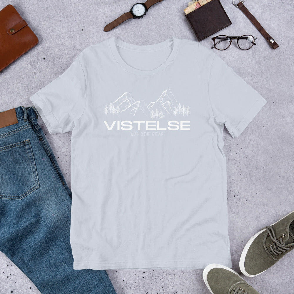 VISTELSE Wander Gear Mountains and Trees Unisex T-Shirt