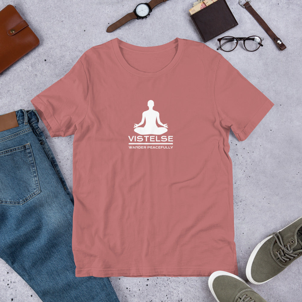 VISTELSE Wander Peacefully White Unisex T-Shirt