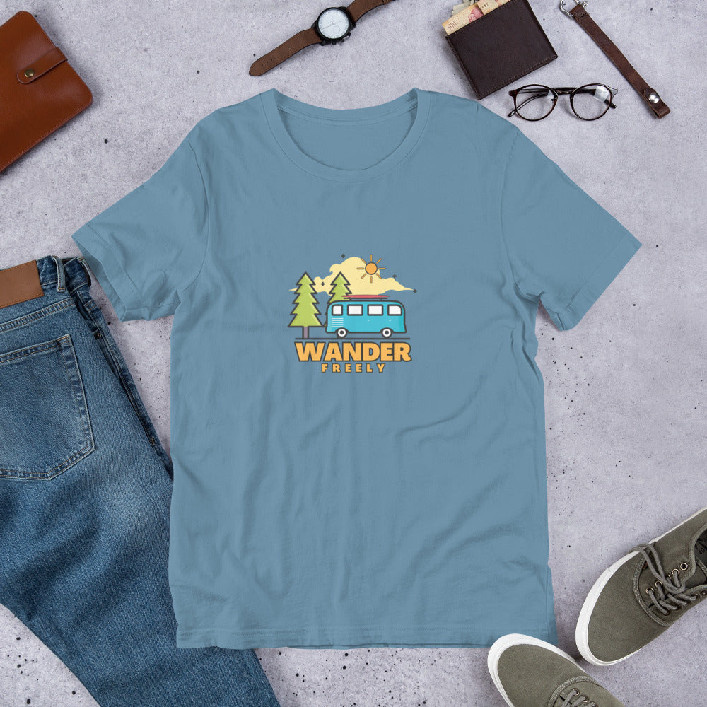 VISTELSE Wander Freely Unisex T-Shirt