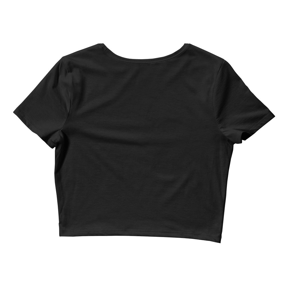 VISTELSE Wander Happy Camper Women’s Crop Tee