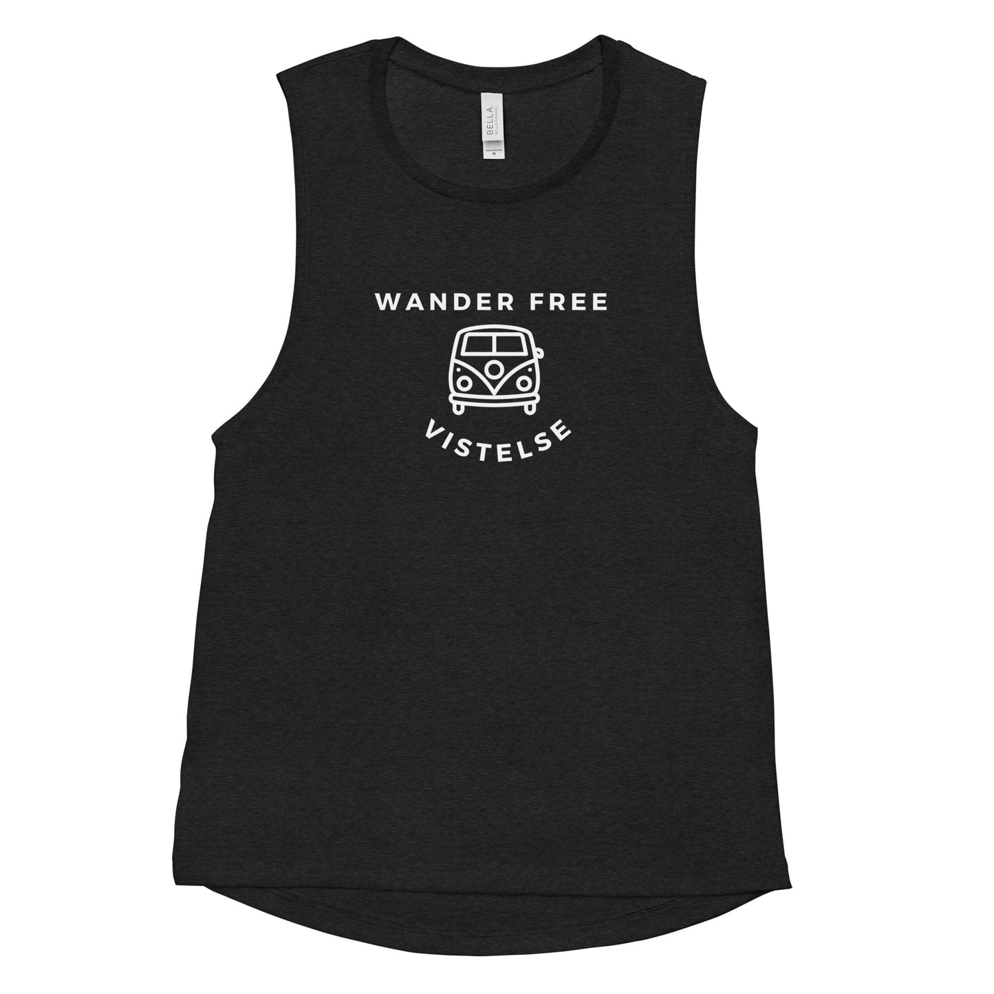 VISTELSE Wander Free Camper Ladies’ Muscle Tank