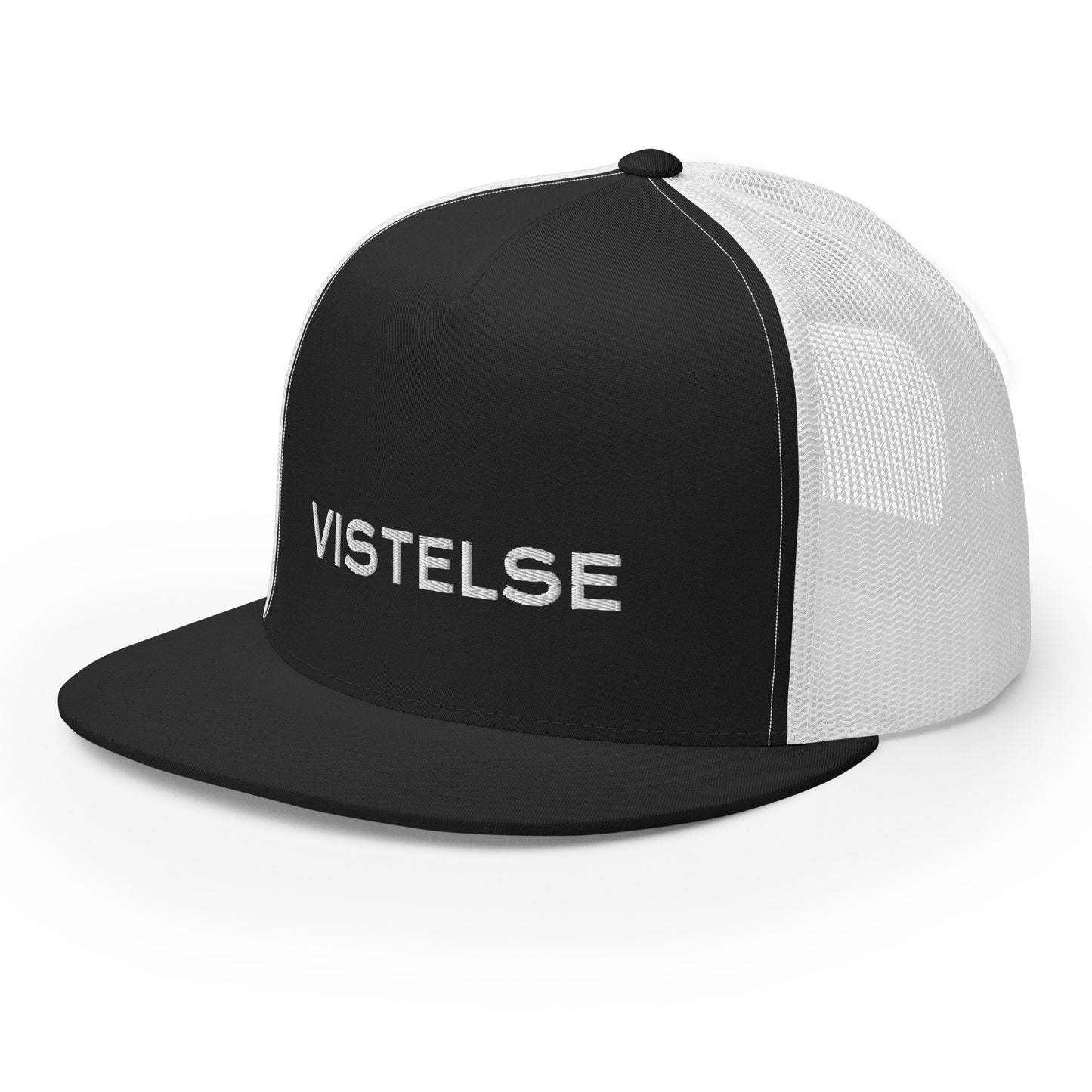 VISTELSE Logo Embroidered Trucker Cap