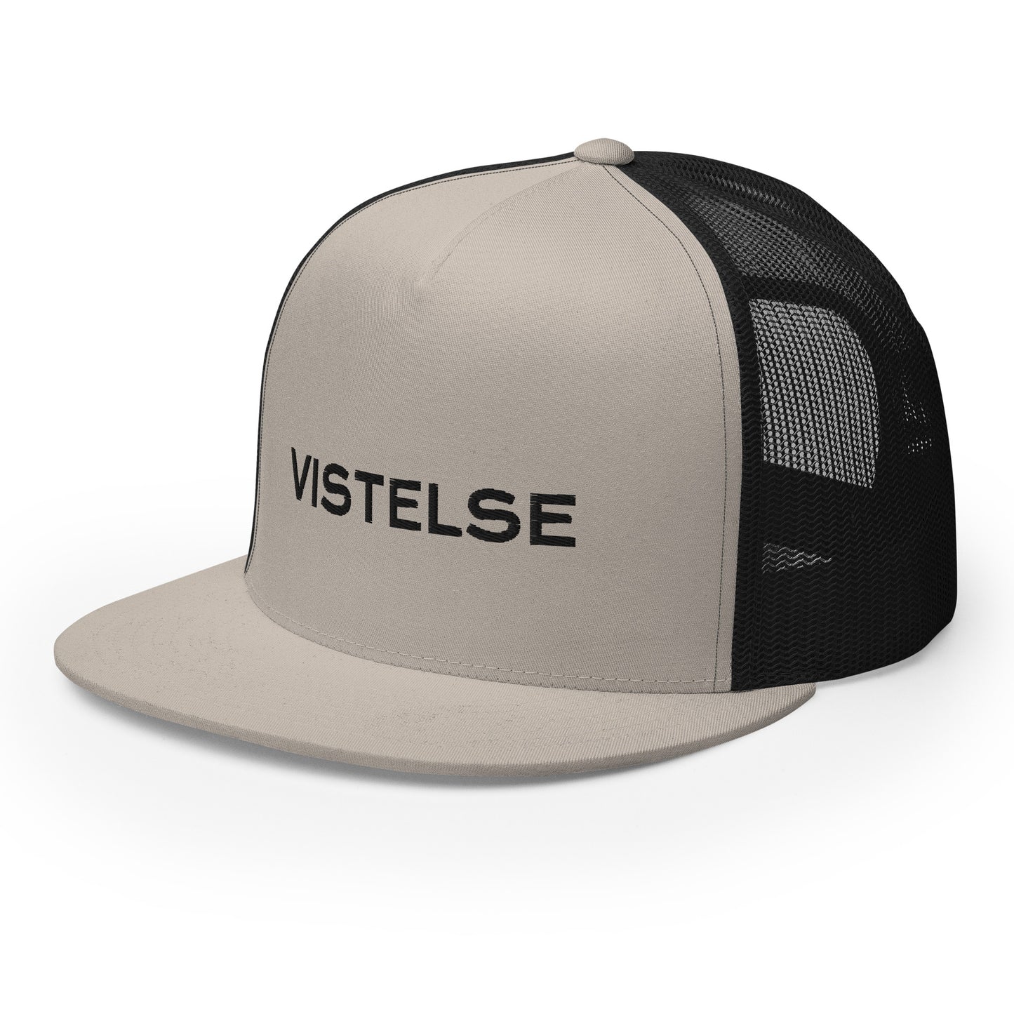 VISTELSE Logo Embroidered Trucker Cap