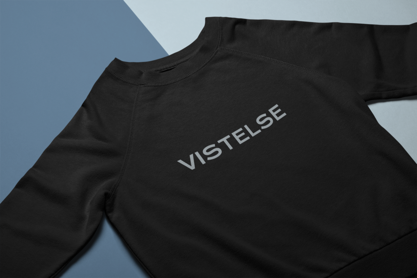 VISTELSE Logo Embroidered Unisex Crew Sweatshirt